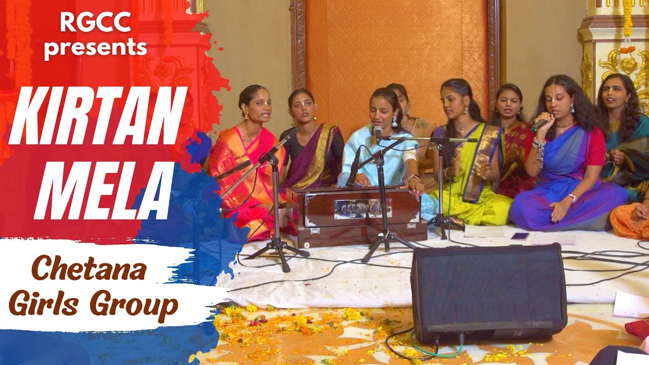 Kirtan Mela 2022 - Chetana girls group | ISKCON Chowpatty