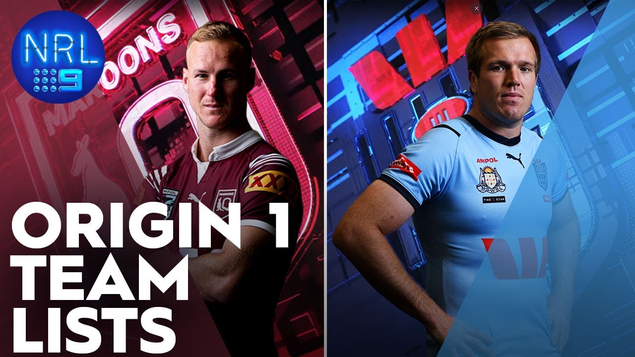 Team list intros for Game I of the 2024 State of Origin series | NRL on Nine