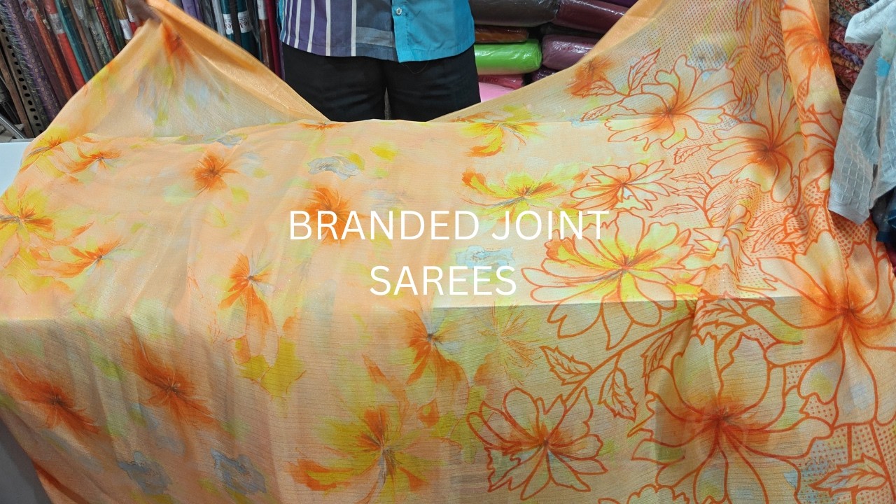 New Arrival Branded Joint Sares|Dindigul|25-02-2026 #jointsarees #saree #shop #viralpost