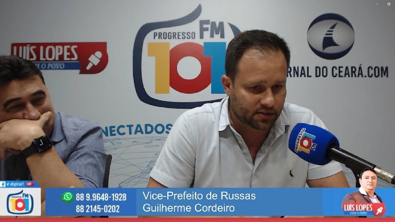 Entrevista com Guilherme Cordeiro, Vice-prefeito de Russas-CE