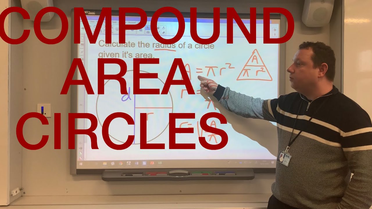 PROBLEM SOLVING - AREA OF CIRCLES - COMPOUND AREA