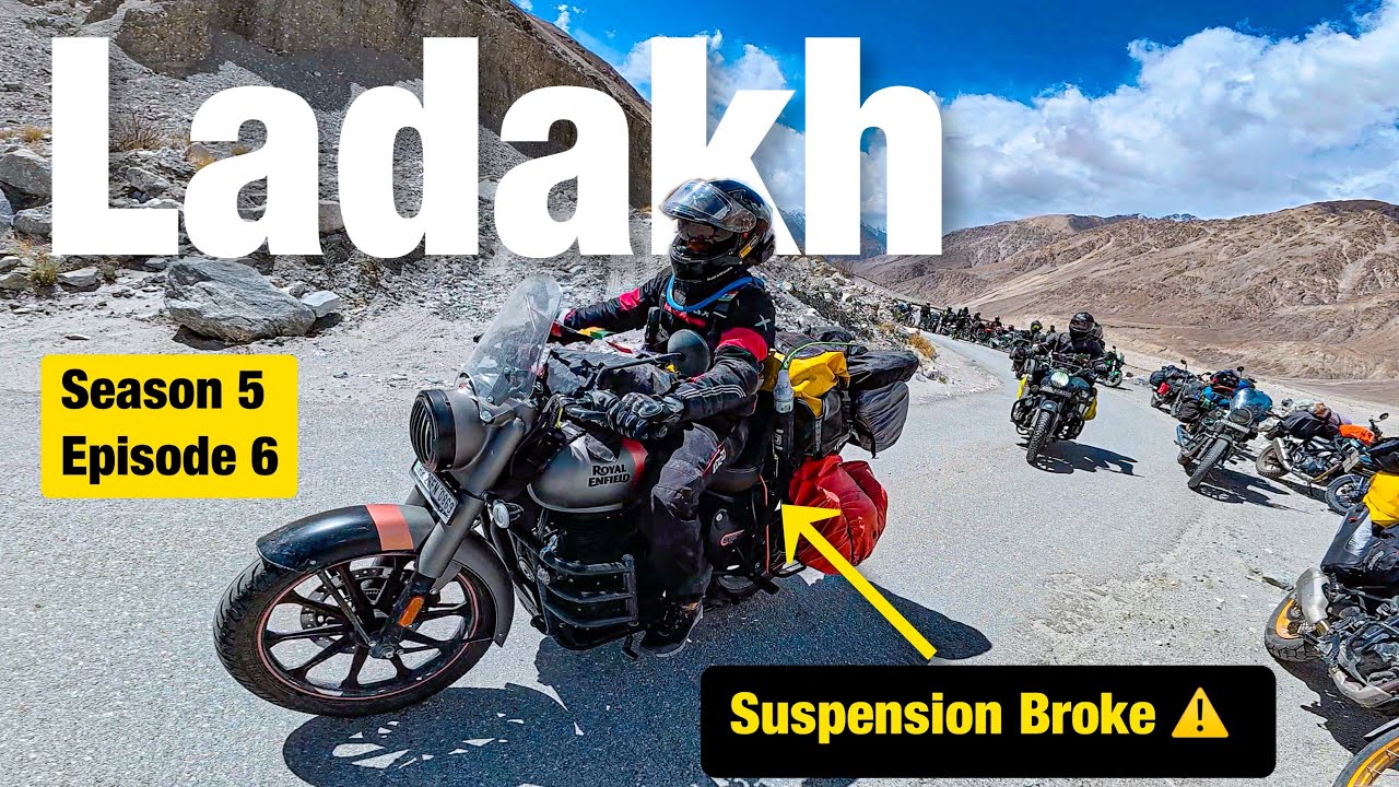Ladakh 2025 - Suspension Broke ⚠️ | Season 5 | Episode 6 | Nubra To Pangong | #RudraShoots