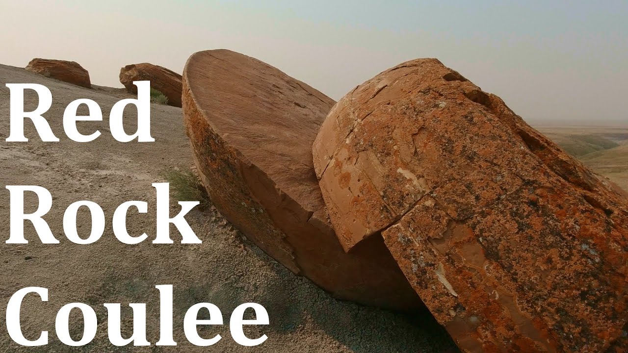 One Of The Geological Wonders Of The World!   Red Rock Coulee.