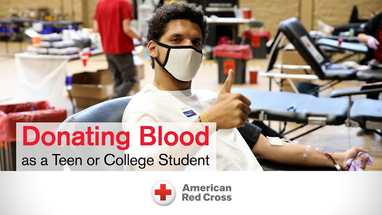 Donating Blood as a Teen or College Student
