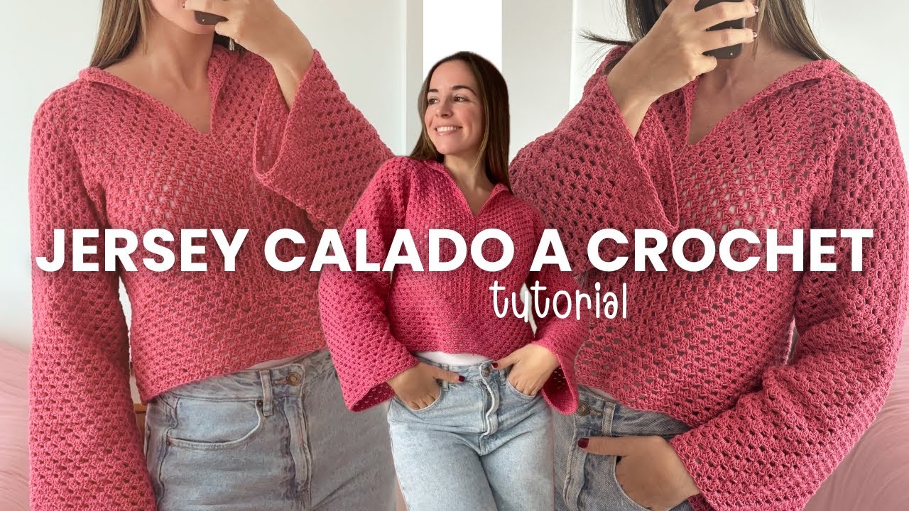 Jersey de Crochet con Dos Hexágonos | Tutorial Paso a Paso