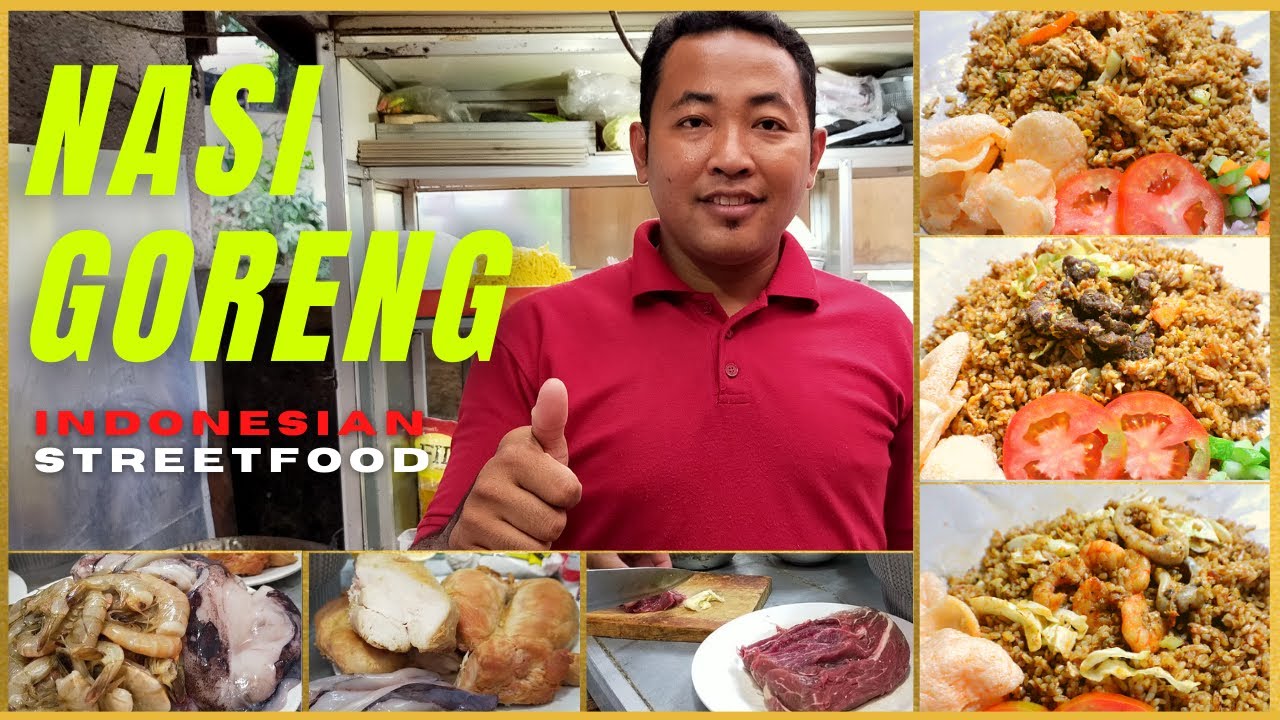 NASI GORENG | INDONESIAN FRIED RICE | BANDUNG, INDONESIA