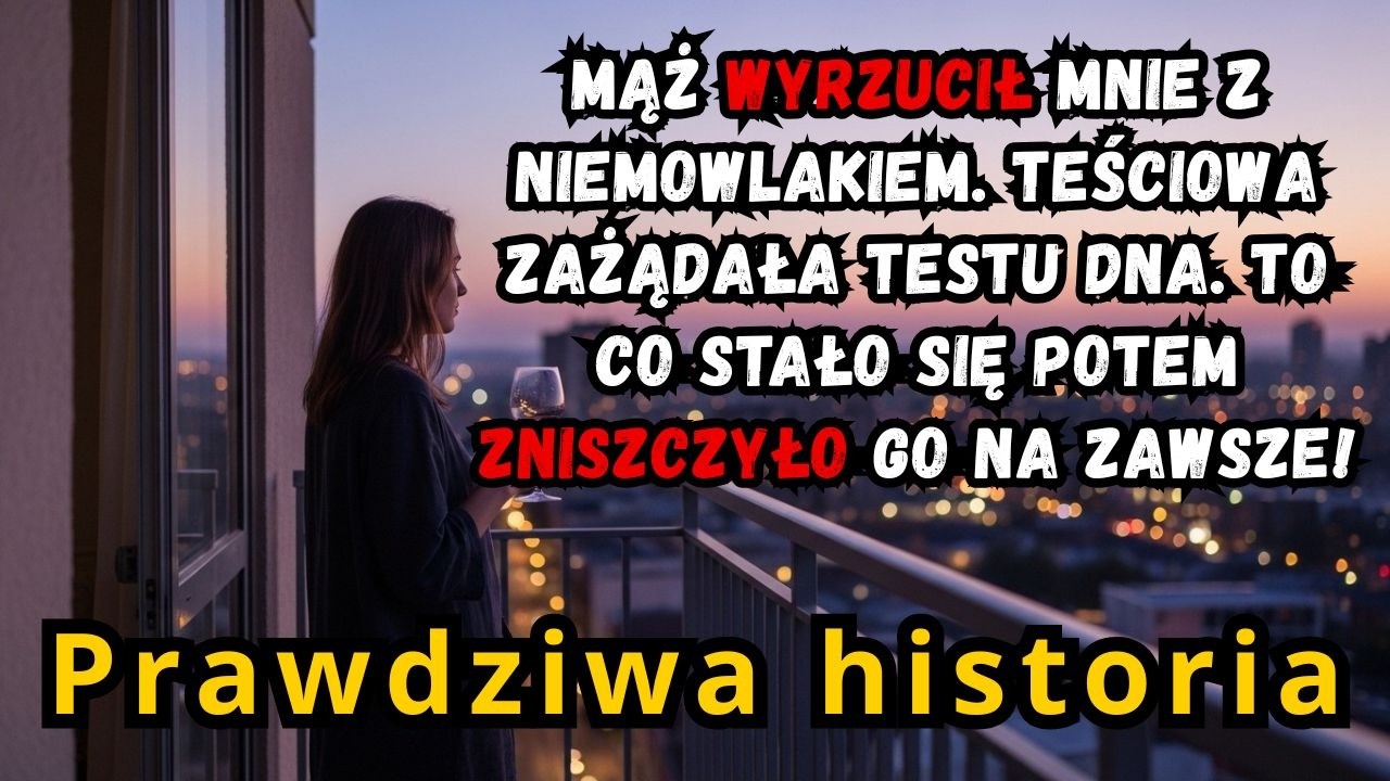 Mąż wyrzucił mnie z niemowlakiem z domu, za co okrutnie mu się zemściłam 😱