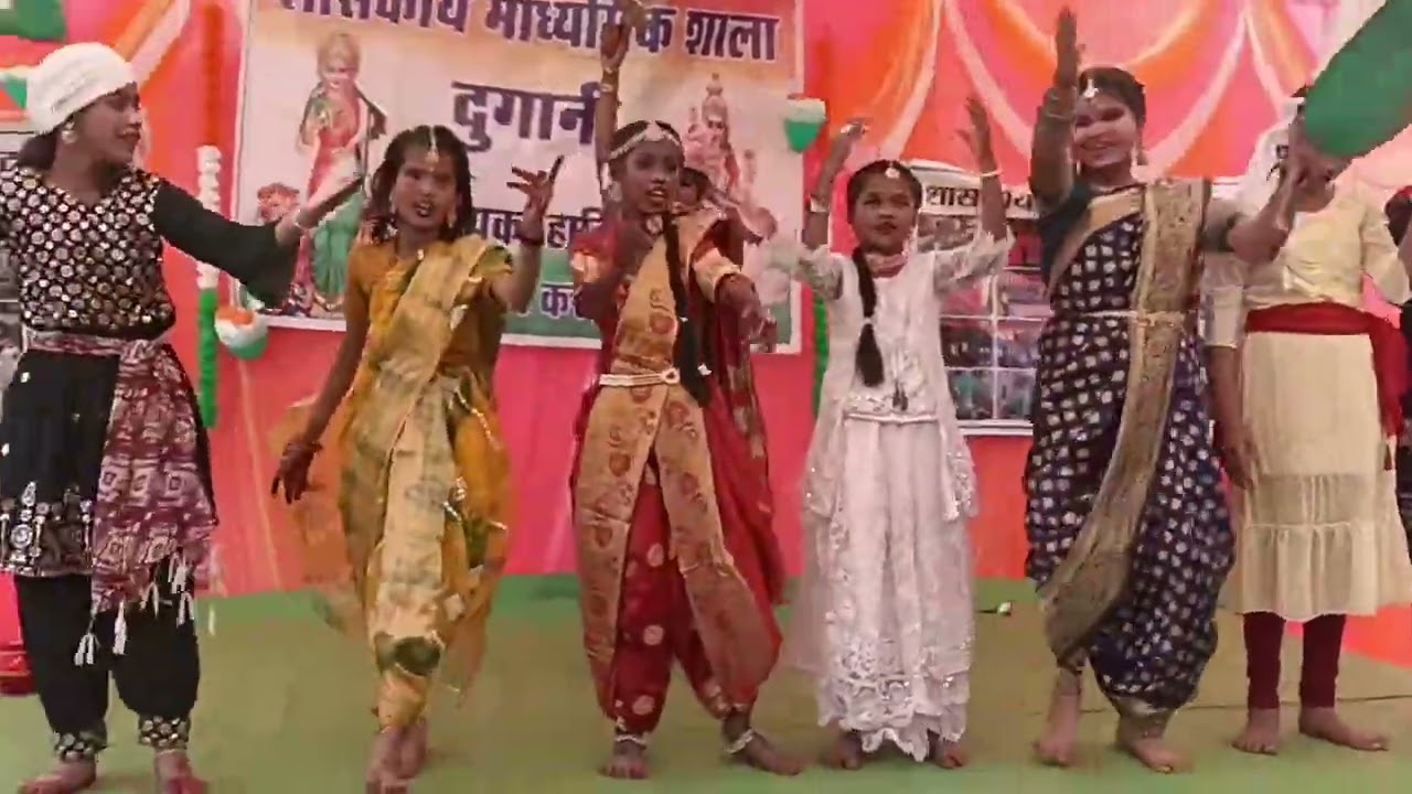 गढ़ मंडला की रानी दुर्गा अमर हो गई रे.. 77 में गणतंत्र दिवस समारोह की ऐतिहासिक प्रस्तुति..M.S.Dugani