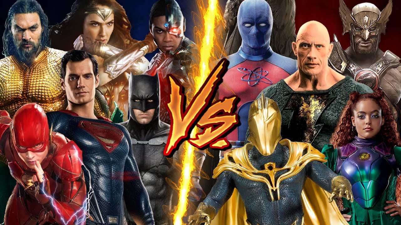 Лига Справедливости против Общества Справедливости — кто победит? | DCEU BATTLE ARENA