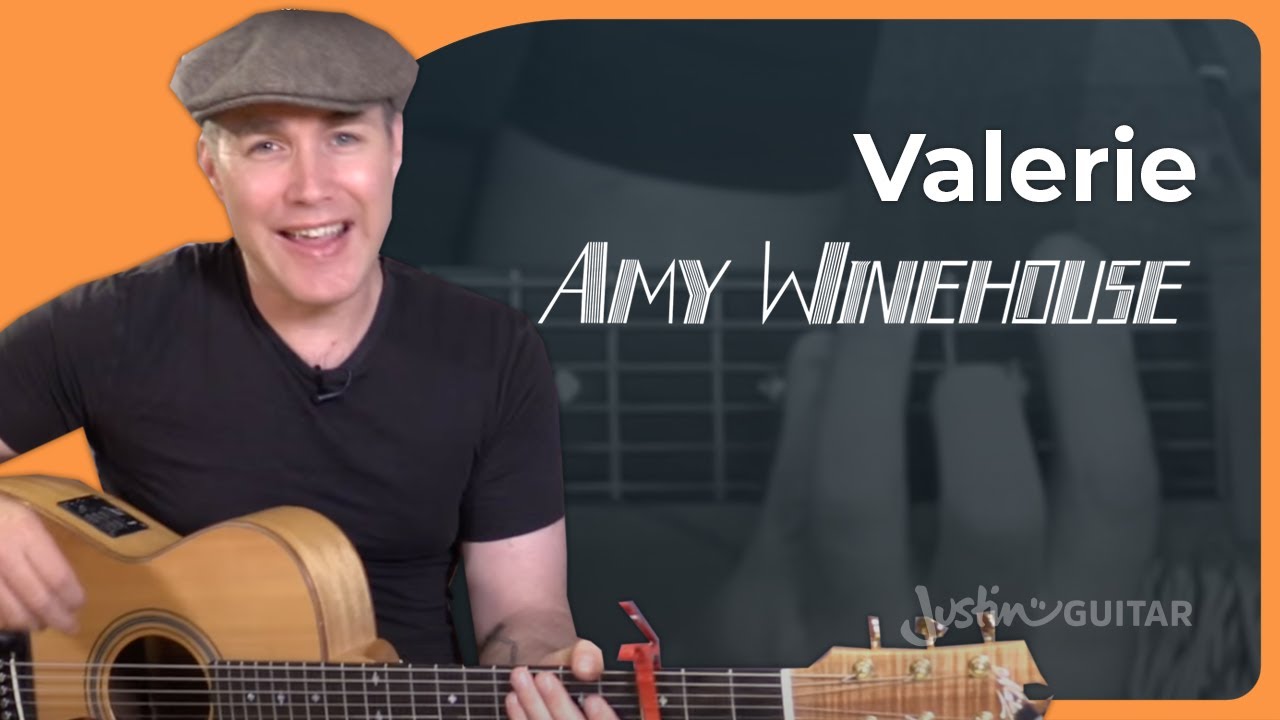 Valerie by Amy Winehouse | Easy Guitar Lesson