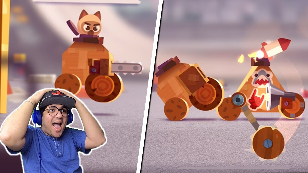 A SUPER BATALHA DOS GATOS ROBÔS!! (Jogos de celular)