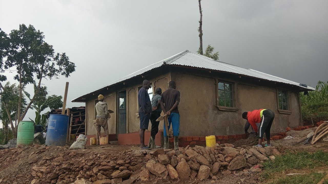 PLASTERING OF BABA TRUPHOSER'S HOUSE 