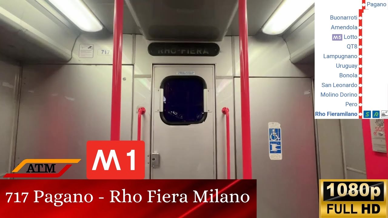 🚇❌ ''NON volevo ritornare lì''. REVAMPING 717 sulla 🔴 M1 da PAGANO a RHO FIERA MILANO