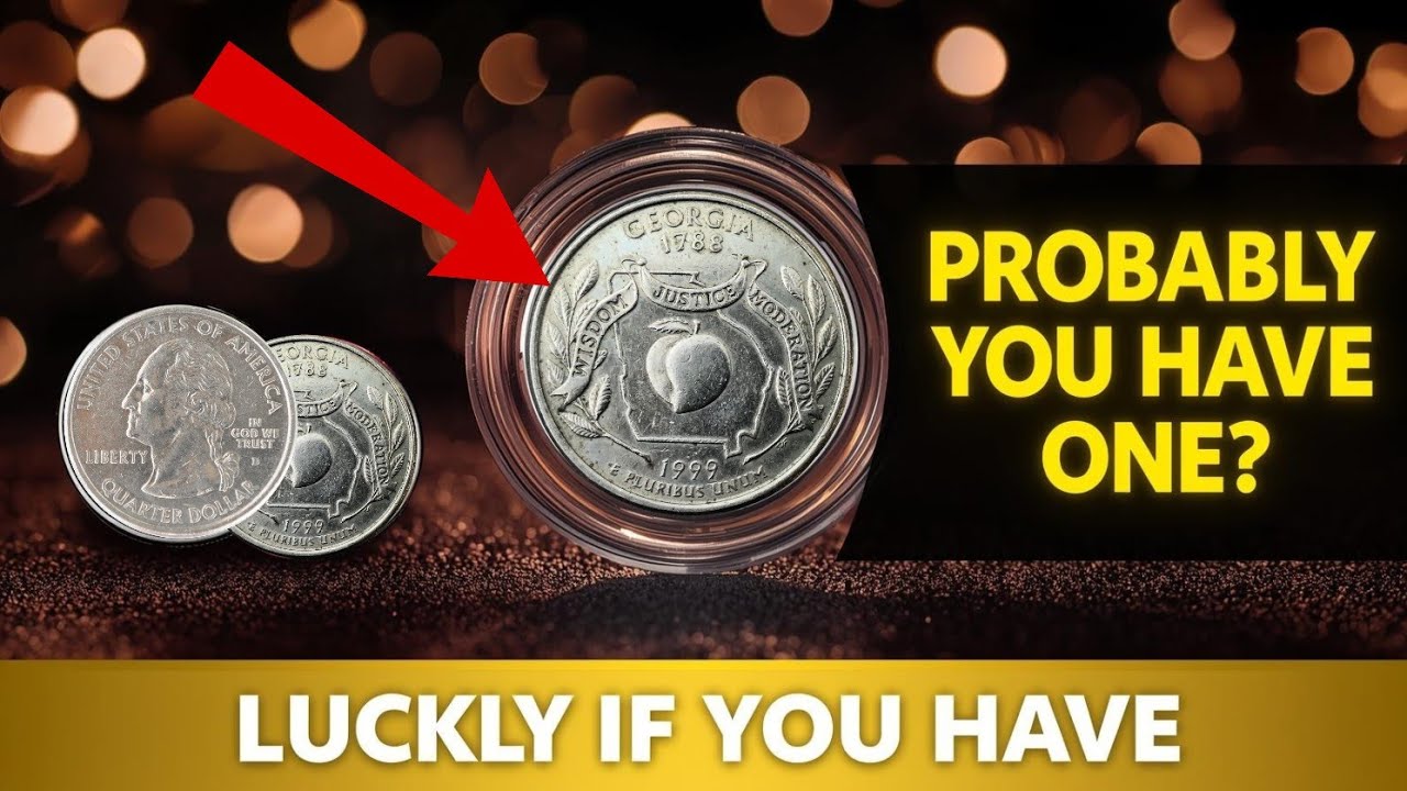 This 1999 Georgia Quarter Looks Ordinary But One Tiny Mistake Could Make It Worth a Fortune