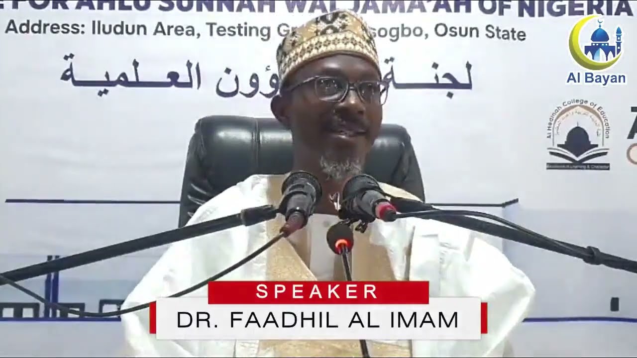POINT OF CORRECTION, IT IS UMRAH AND NOT LESSER HAJJ || DR  FAADHIL AL IMAM