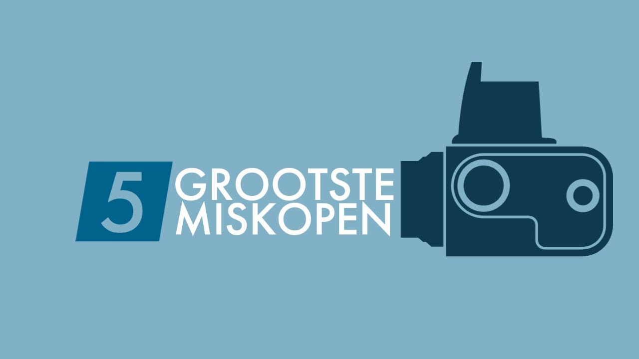 Mijn 5 grootste miskopen (fotografie)