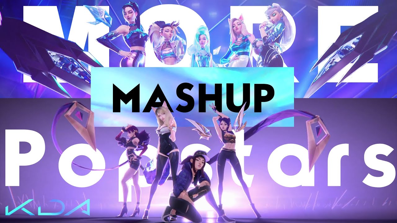 KDA MORE x Popstars [MASHUP] ft.Madison Beer, (G)I-DLE, Lexie Liu, Jaira Burns | League of Legends