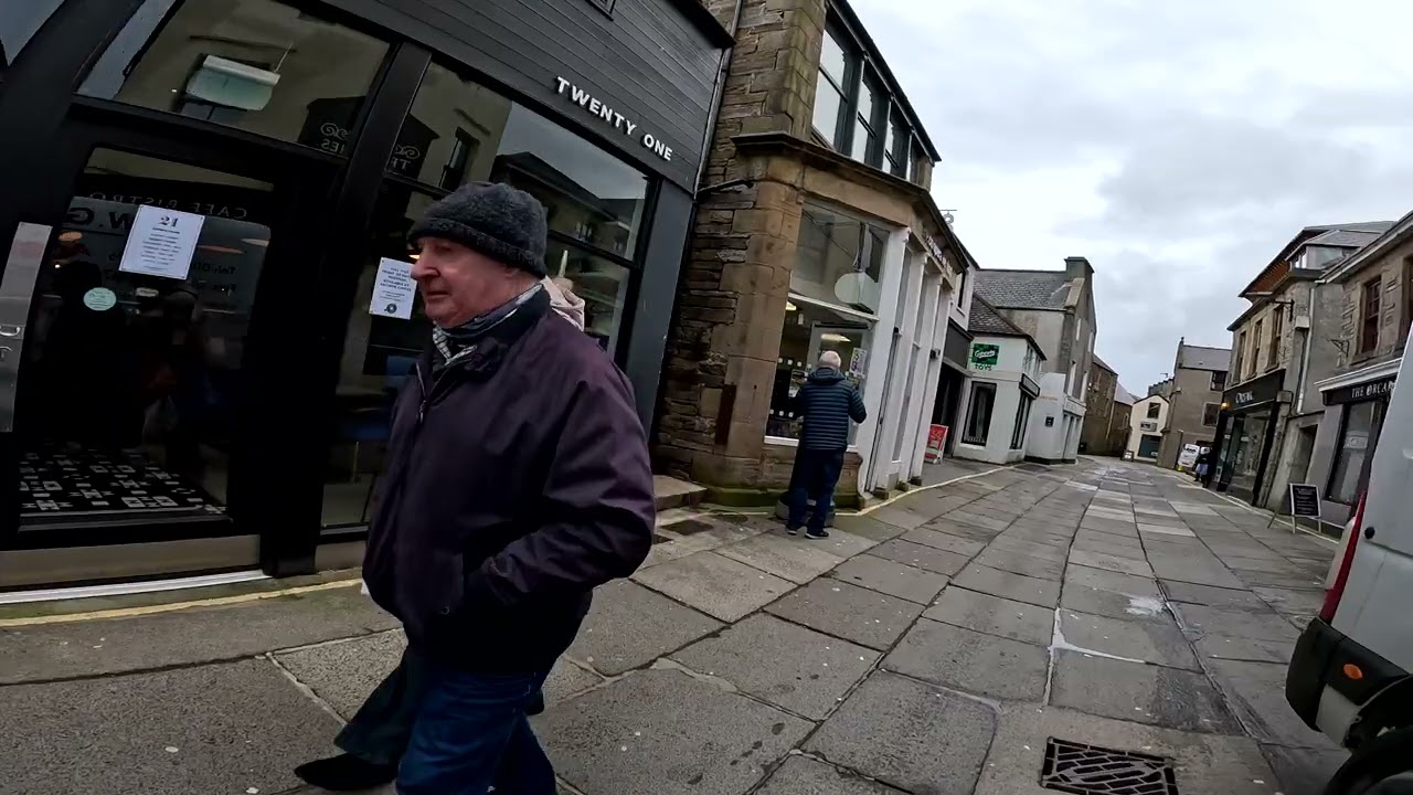 Kirkwall city walk