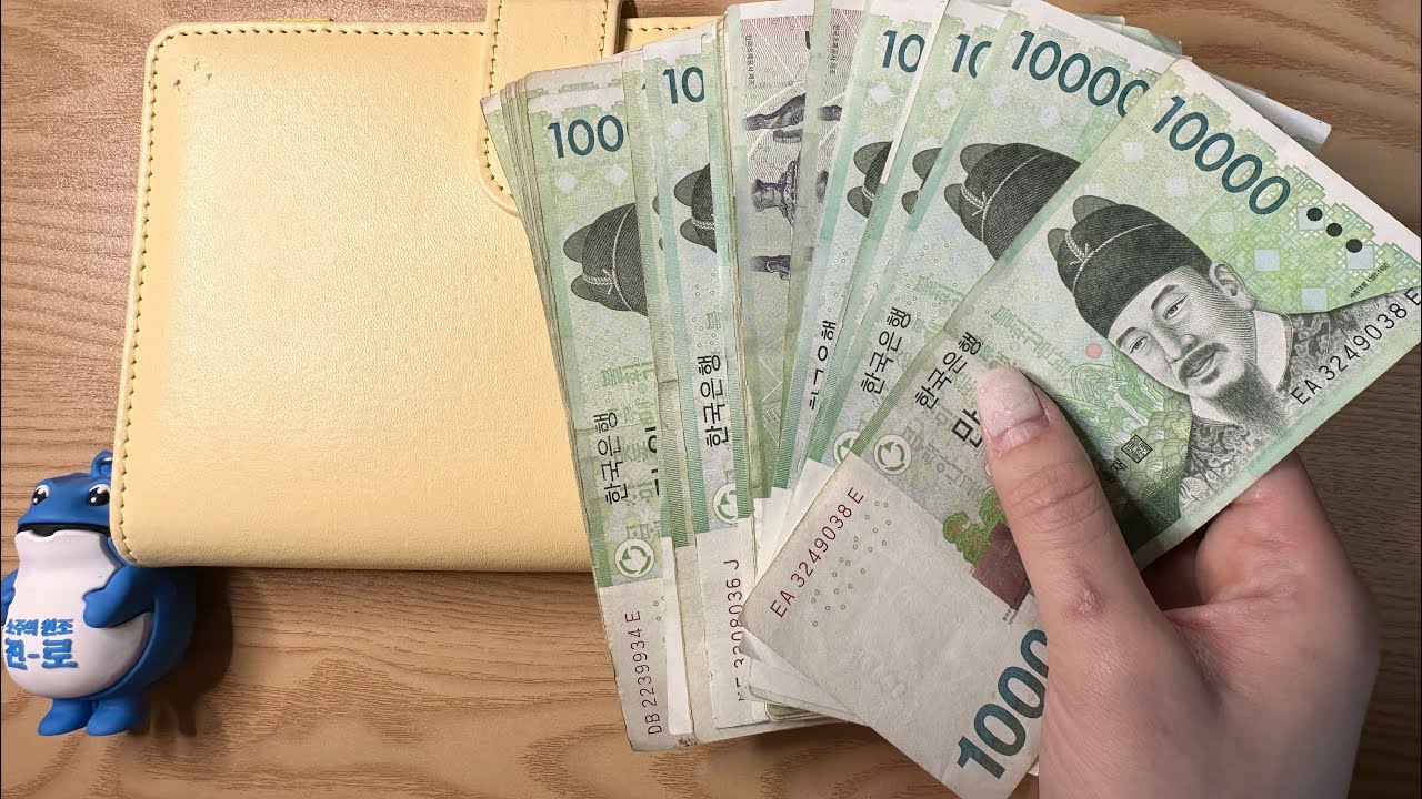 Help, I can’t actually keep a budget, $266 / ₩350K cash stuffing | low income budget