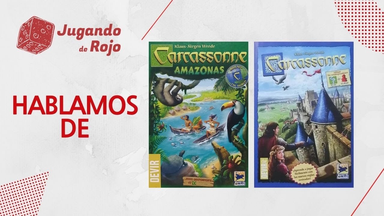 Hablamos de: Comparación entre Carcassonne Amazonas y Carcassonne Clásico