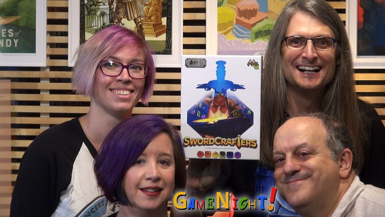 Swordcrafters - GameNight! Se6 Ep46 - How to Play and Playthrough