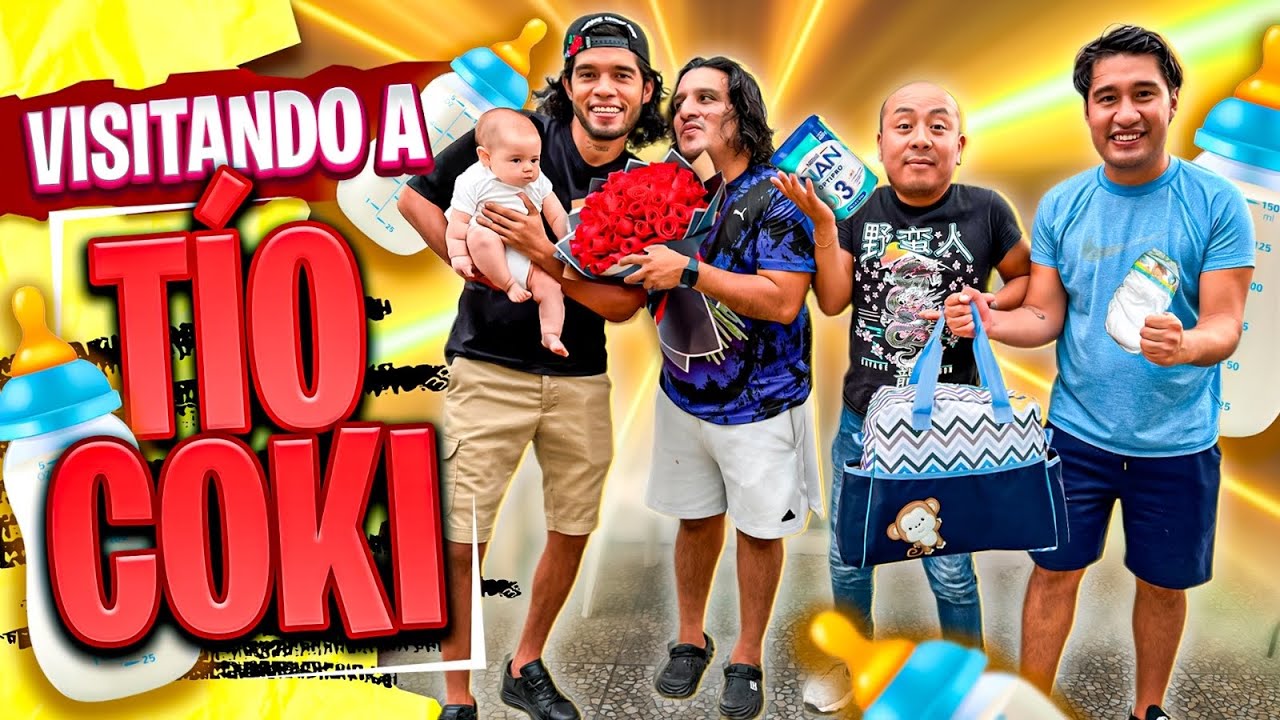 VISITA SORPRESA A TÍO COKI | le presento a mi hijo 🍼