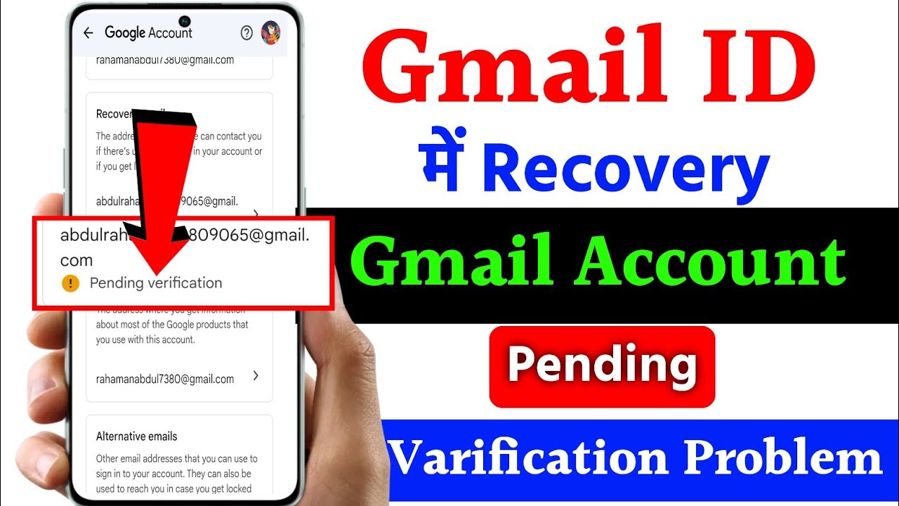 Fix google Account Pending Verification Problem Solve In Play Store !!