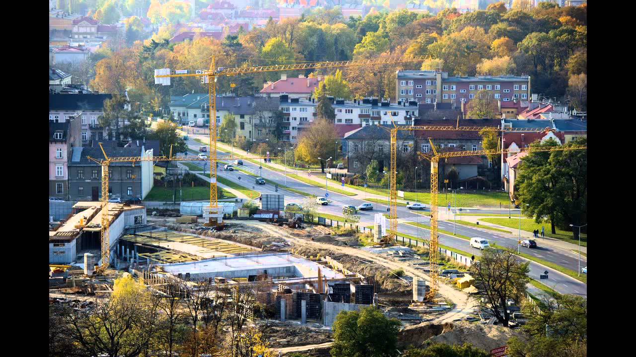 Tarnów z lotu balonem - przepiękne widoki