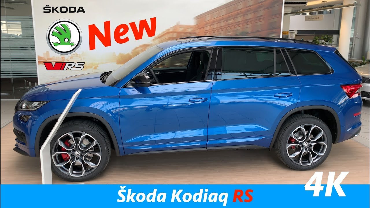 Новый Škoda Kodiaq RS 2019 - полный углубленный обзор в 4K | Цифровая кабина