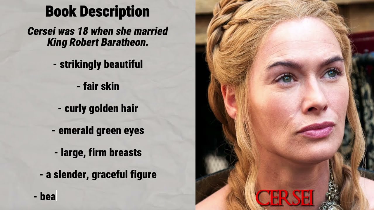 AI Creates The Most Beautiful Women in GoT EXACTLY as described in the ASoIaF books
