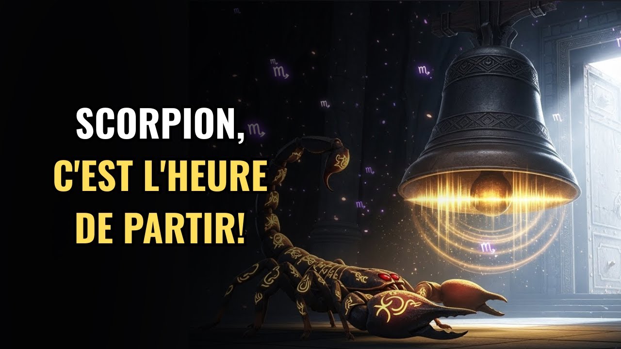 Scorpion ♏ Le Destin vous APPELLE: il est TEMPS de PARTIR!