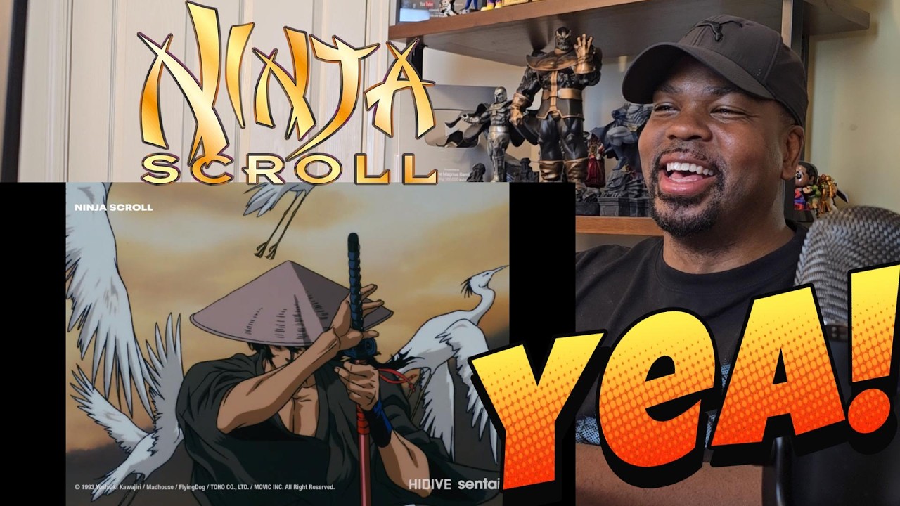 Ninja Scroll - Official Theatrical Release 4K Restoration Trailer - Reaction!