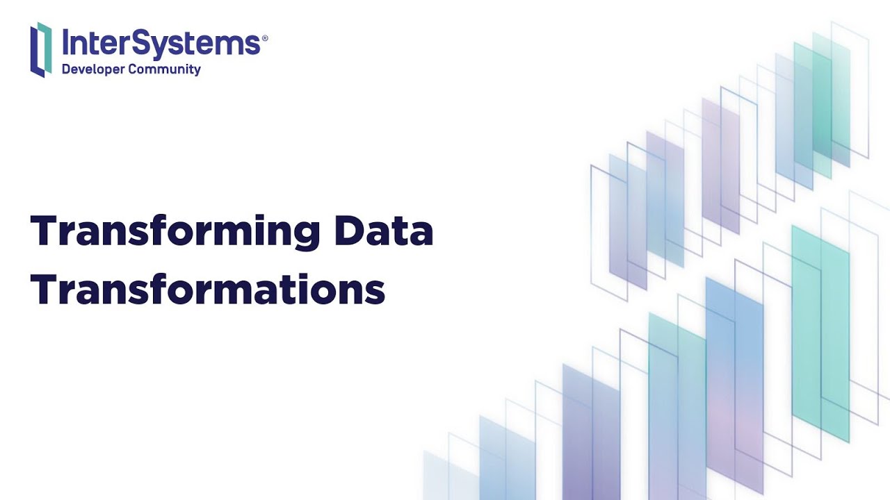 Transforming Data Transformations