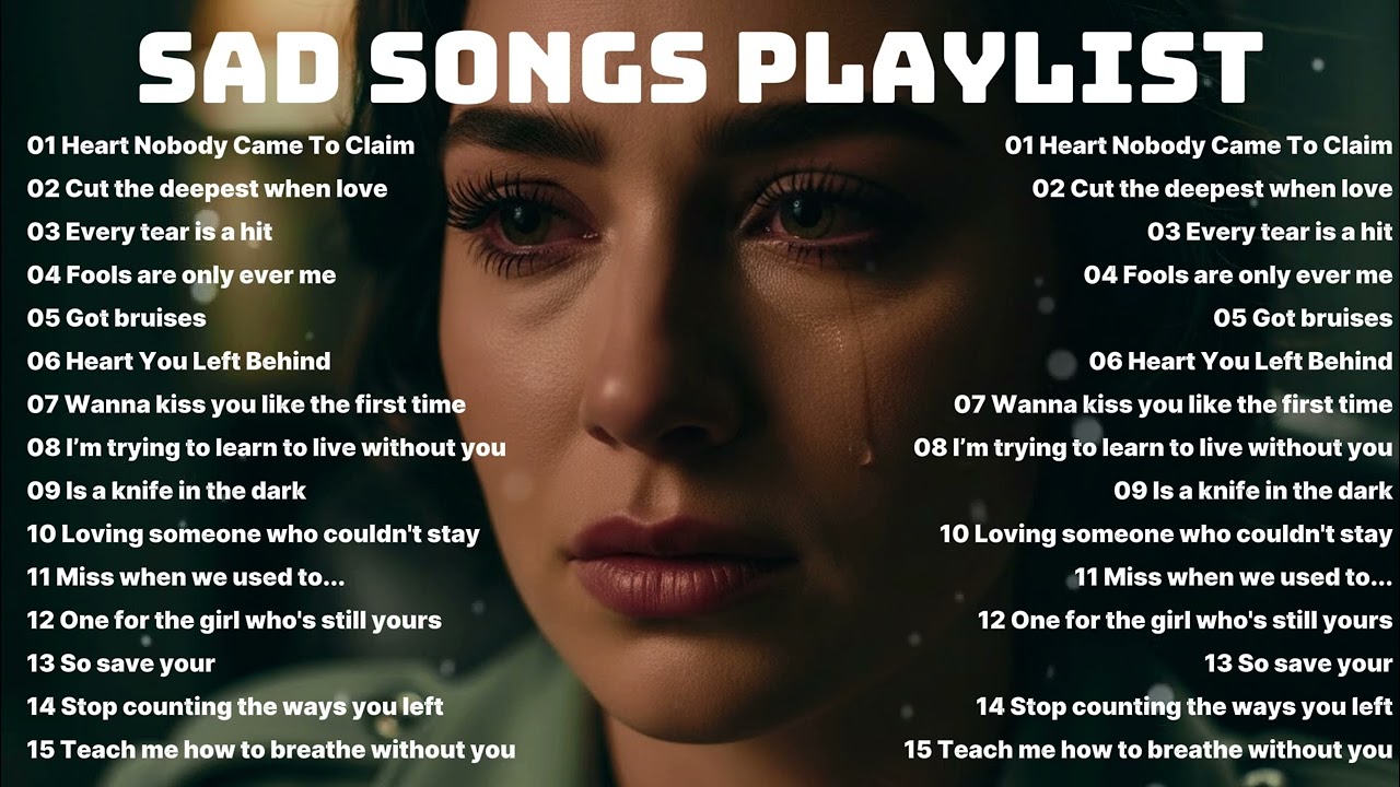 English Sad Songs 2025💔 Beautiful Vibes Ballads || Healing Music for Work & Study