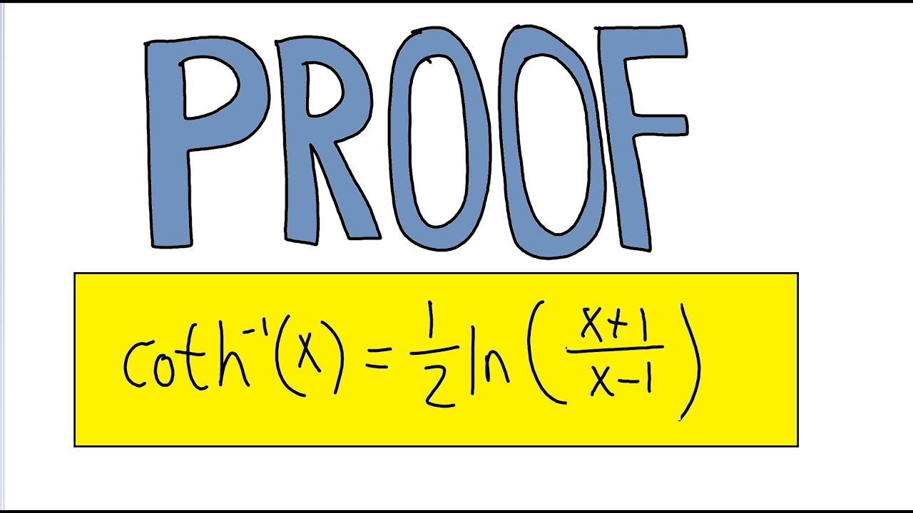 Inverse of Hyperbolic Cotangent