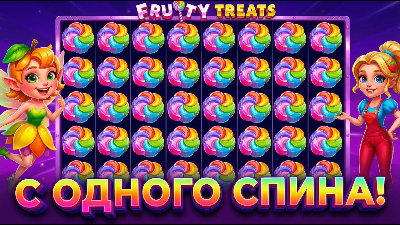 Я ДУМАЛ, ЧТО УЖЕ ВСЕ! НО НЕ ТУТ ТО БЫЛО! FRUITY TREATS - КАЗИНО ОБЗОР СЛОТА