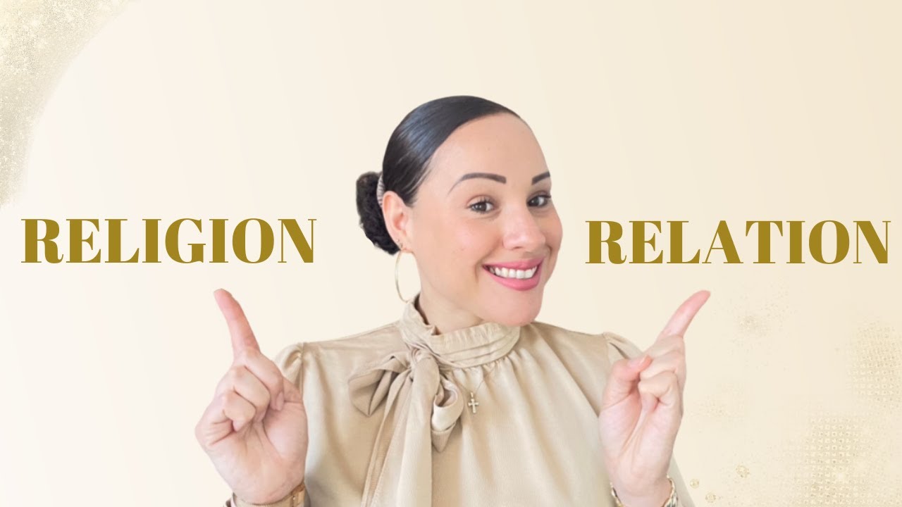 RELIGION VS RELATION &Agrave; DIEU