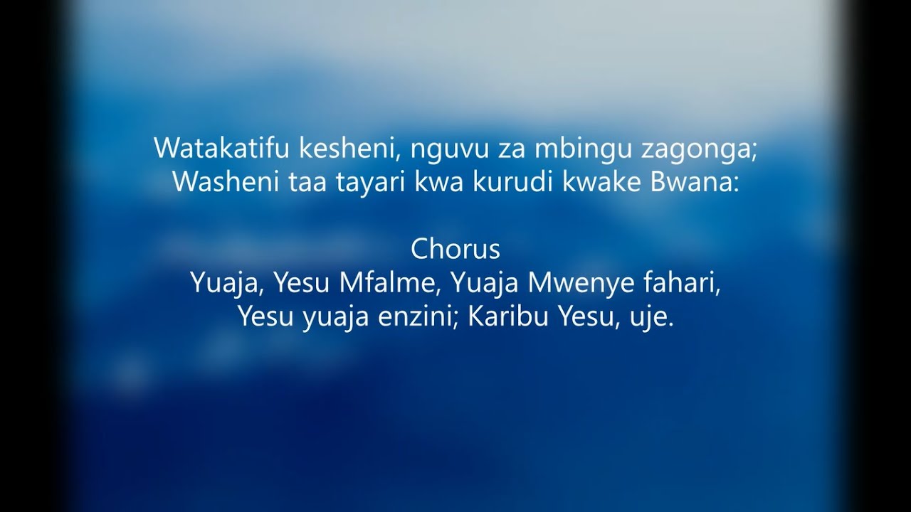 Watakatifu Kesheni (NZK 160)