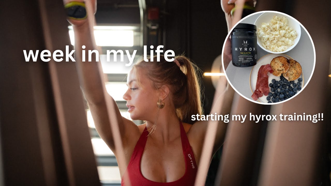 random week in the life | hyrox training, angel tree shopping, & back home for the holidays