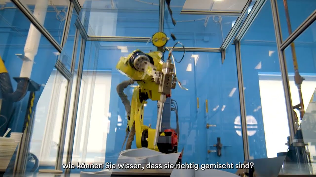Der 3M™ Klebstoffmix-Monitor im Einsatz