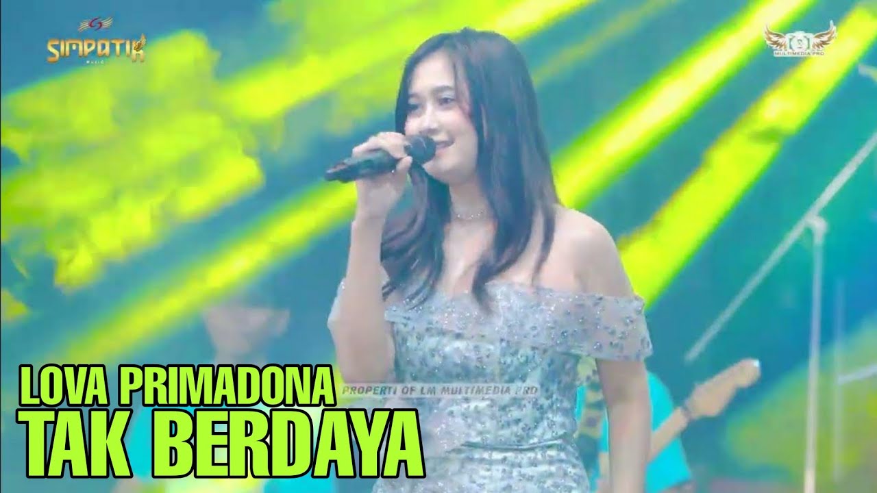 LOVA PRIMADONA - TAK BERDAYA - LIVE BANGKALAN MADURA FT KLK AUDIO - SIMPATIK MUSIC