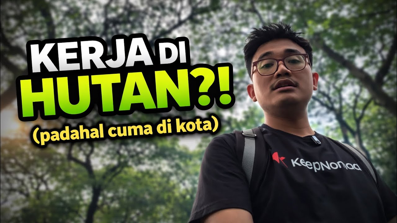 Kerja di Tebet Eco Park Jakarta 🌿 Jalan-Jalan Santai + Work From Park
