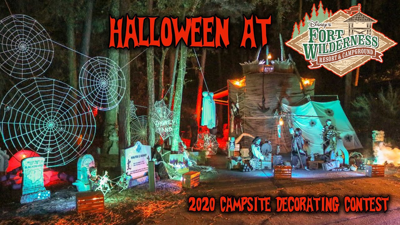 Fort Wilderness Resort And Campground Halloween Decorations - Disney World Resort