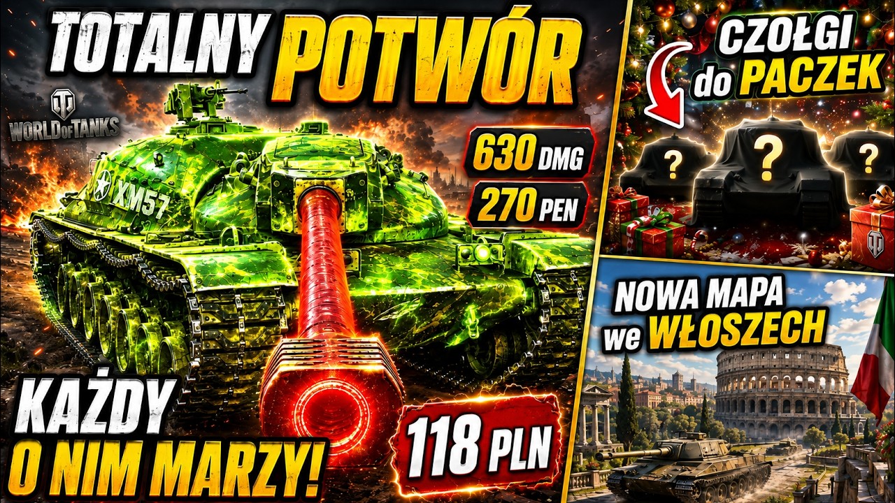 TOTALNY POTW&Oacute;R w SKLEPIE - KAŻDY o NIM MARZY! | CZOŁGI do PACZEK ŚWIĄTECZNYCH i NOWA MAPA