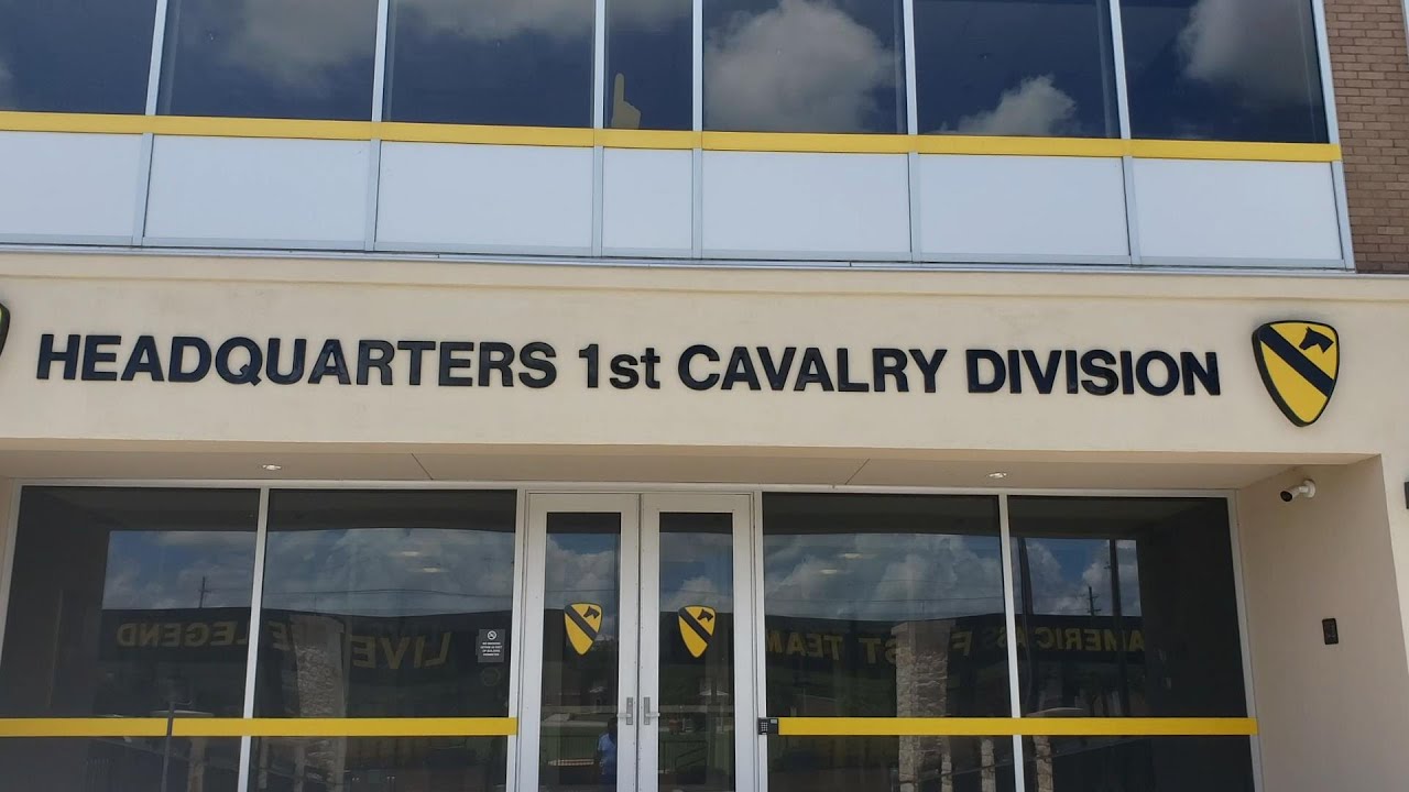 Fort Hood Killeen Texas 1st Calvary Headquarters 2021