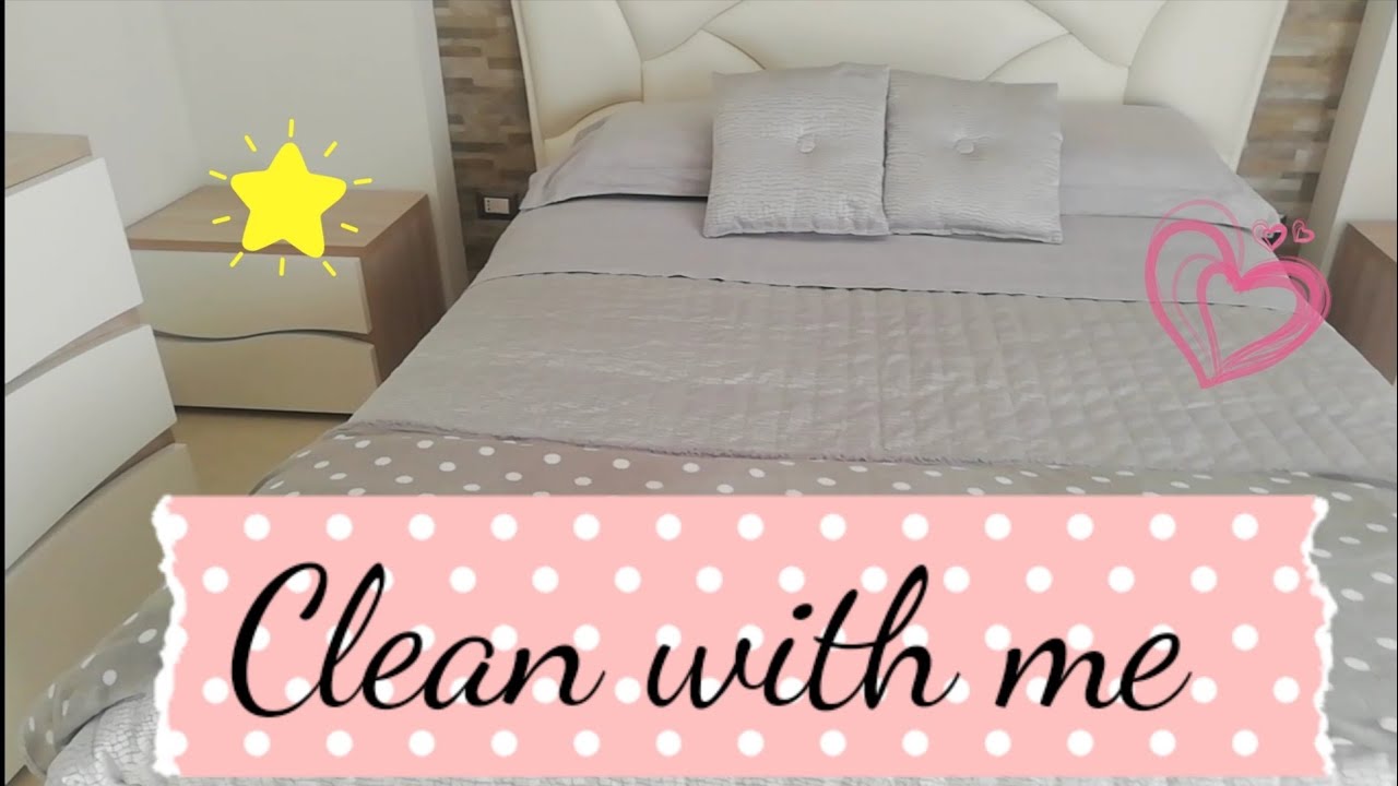 CLEAN WITH ME / PULIZIA DELLA MIA CAMERA DA LETTO 🧹🧽🧼