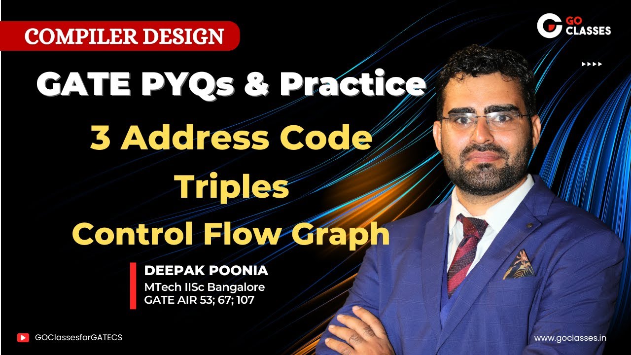 Intermediate Code - GATE PYQs, Ullman Exercises | Quadruples, Triples, Basic Block | Compiler Design