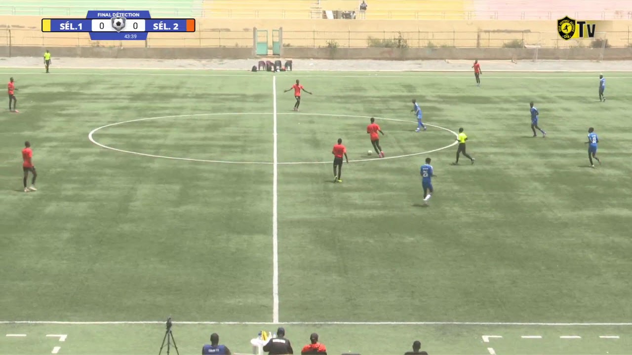 FINAL TOURNOI DE D&Eacute;TECTION - STADE YOFF : S&Eacute;LECTION 1 VS S&Eacute;LECTION 2