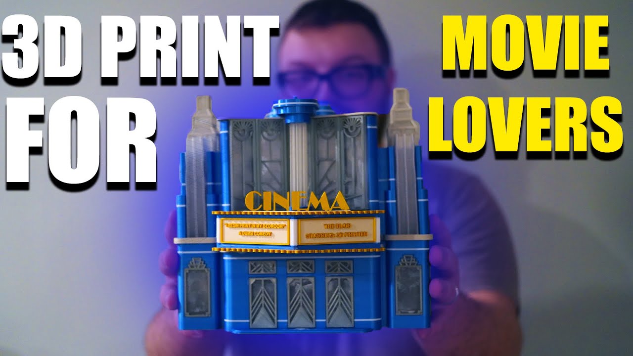 3D Printing a Cinema Lamp – Functional & Fun Design by Fulv