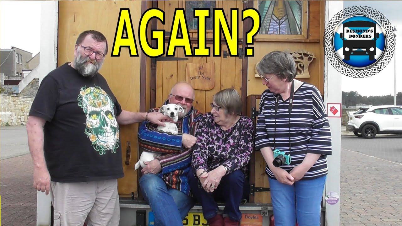 We Head Back to Burghead - This Time for a Meet Up